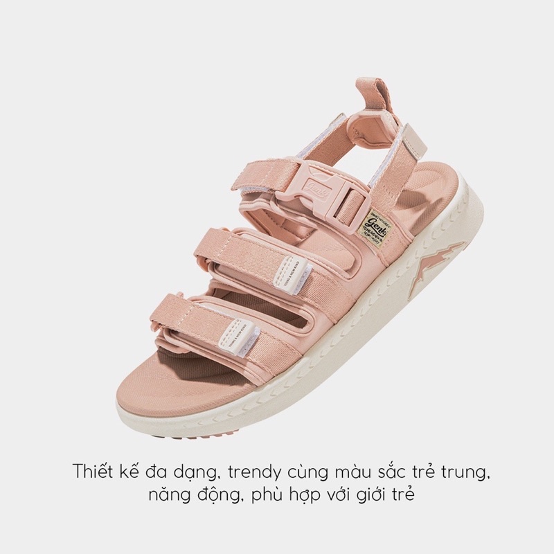 Mô tả Dép Sandal Nữ Genki Màu Hồng Quai Chéo Thời Trang Cao Cấp Chính Hãng Sport YK279 - 3