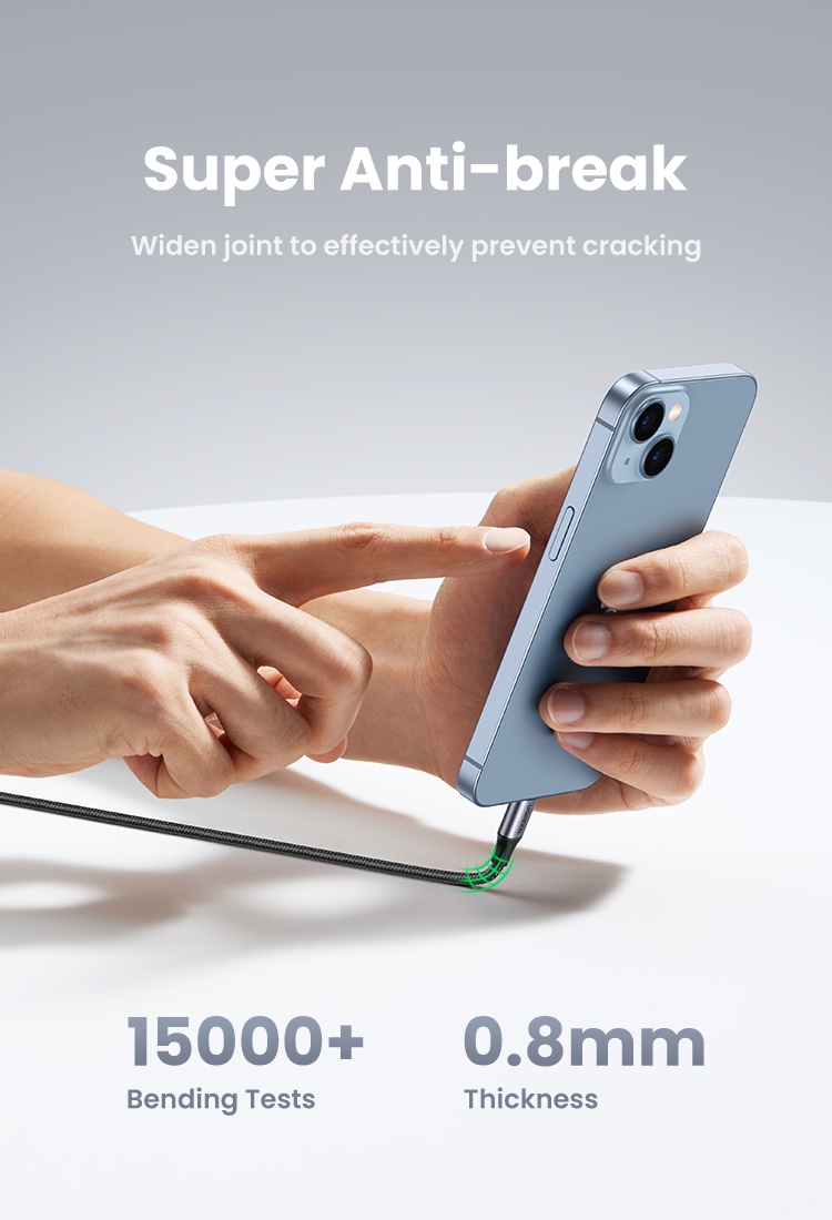 [Cho iPhone 8 -14 MFi] Cáp Sạc Nhanh UGREEN Nylon Dù USB-C to Lightning | Đạt chứng nhận MFi Apple | Chắn chắc - US304-cho iPhone 11 12 13 14/ iPad Pro Air/ Air Pod Pro – ảnh mô tả chi tiết 11