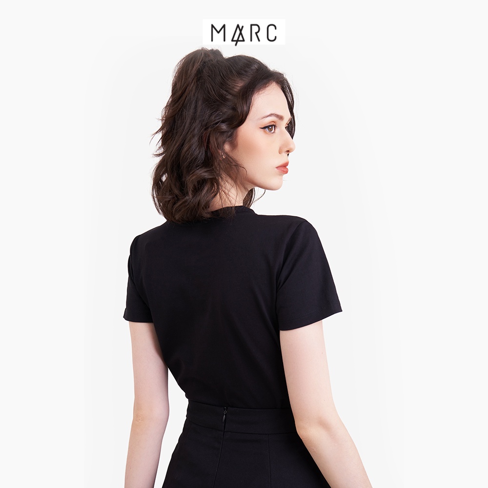 Mô tả Áo thun nữ MARC FASHION tay ngắn basic CBGN068822 - 9