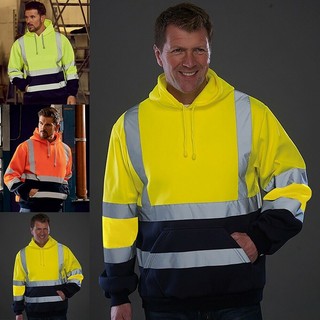 Áo Hoodie phản quang nam cao cấp có mũ trùm đầu dây rút và thiết kế thường xuyên vừa vặn