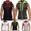 Áo Hoodie không tay nam cao cấp có thiết kế và túi đựng đầy đủ