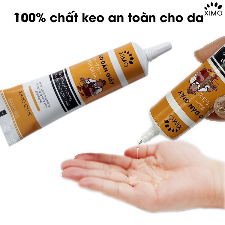 Mô tả Keo dán giày Ximo Erosska siêu dính dùng nhiệt trong suốt không tổn thương da _KDG01 - 1