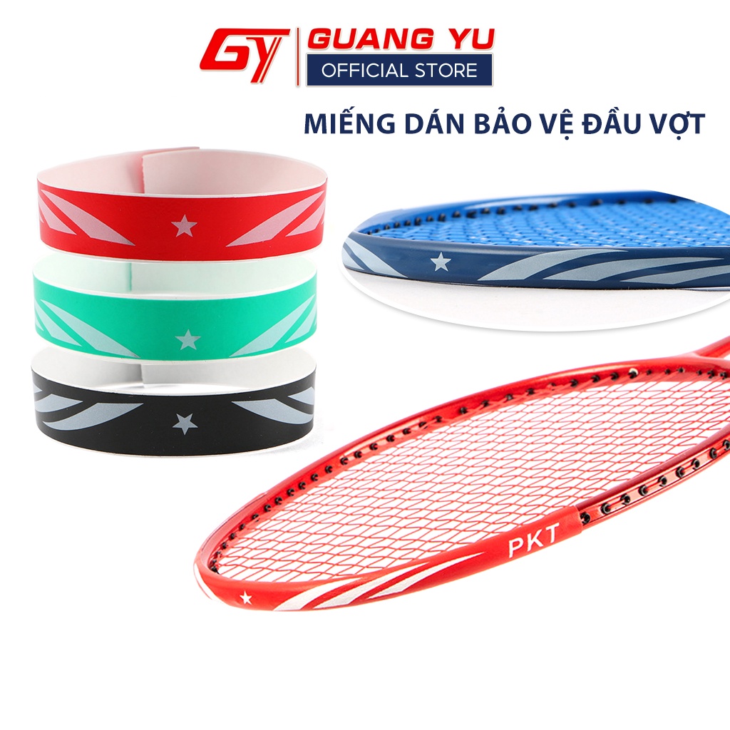 Mô tả Miếng Dán Bảo Vệ Vợt Cầu Lông GUANGYU Chống Xước Va Chạm Khi Chơi Cầu Lông - 1