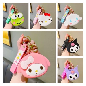 Ví đựng tiền xu Sanrio Melody Kulomi bền bỉ có khóa kéo cho nữ