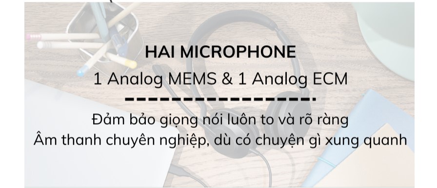 Mô tả Tai Nghe Chụp Tai On-ear JABRA Connect 4H | Đan Mạch | USB C | 2 microphone | Hàng Chính Hãng - 2
