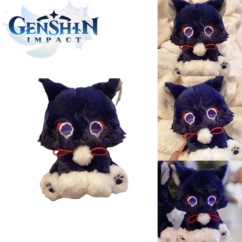 Genshin Impact Kunikurushi Plush Kid Đồ chơi nhồi bông mềm Quà tặng lang thang cho mèo