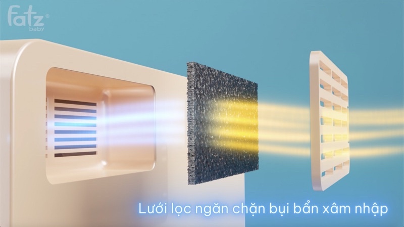 Mô tả Máy tiệt trùng sấy khô khử mùi FATZBABY UVC LED- KING 2- 19L -FB4799BT công nghệ khử mùi Anion - 8