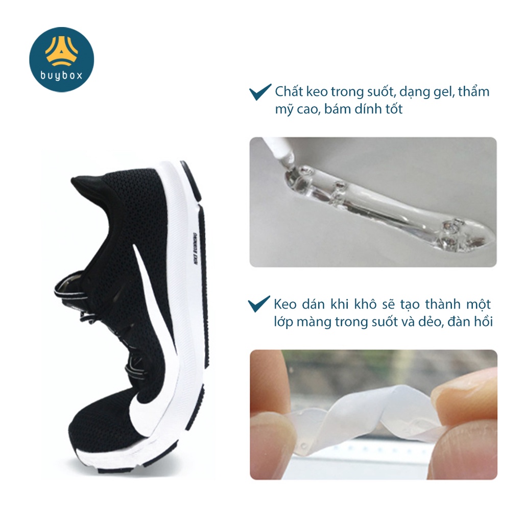 Mô tả Keo dán giày bền chặt, chống thấm hiệu quả, thiết kế dạng kim dễ dàng sử dụng - BuyBox - BBPK323 - 4
