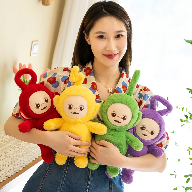 Sang Trọng Teletubbies Mềm Dipsy Po Tinky Winky laa-laa Sang Trọng Đồ Chơi Đứng Búp Bê Kid Quà Tặng Xmas