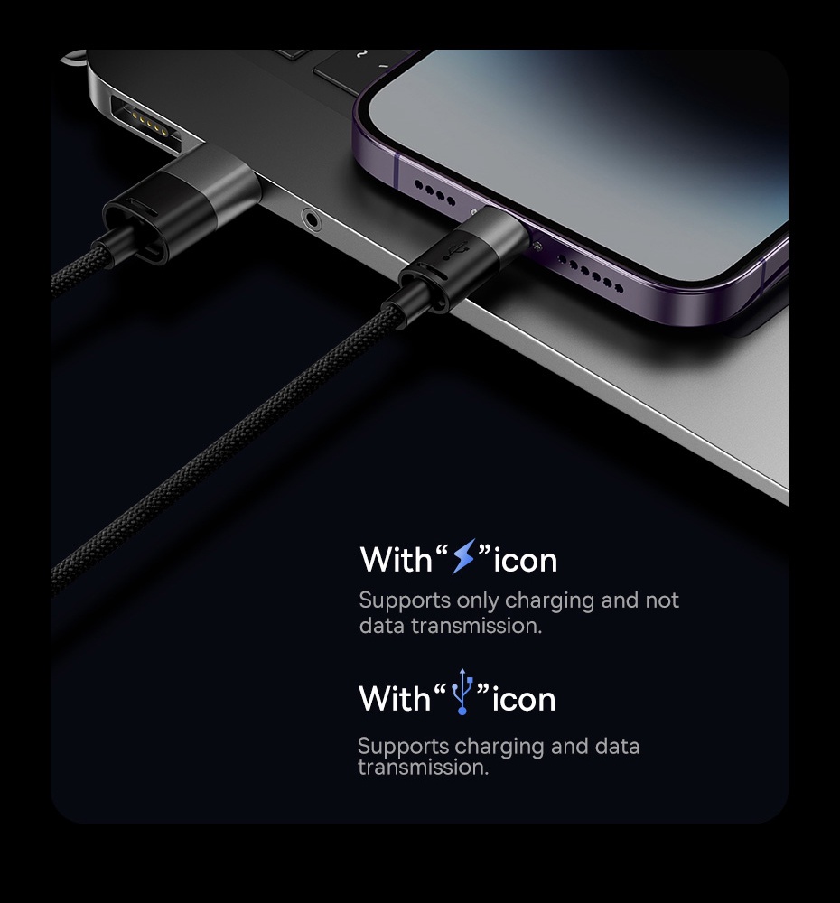 Mô tả Dây cáp sạc BASEUS 3 trong 1 thích hợp cho Phone 3.5A Samsung Xiaomi - 2