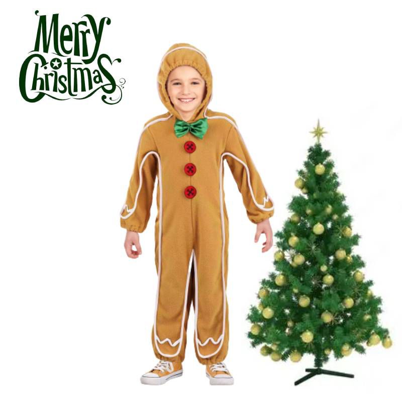 Giáng sinh Gingerbread Man trang phục Halloween cosplay cosplay trang phục
