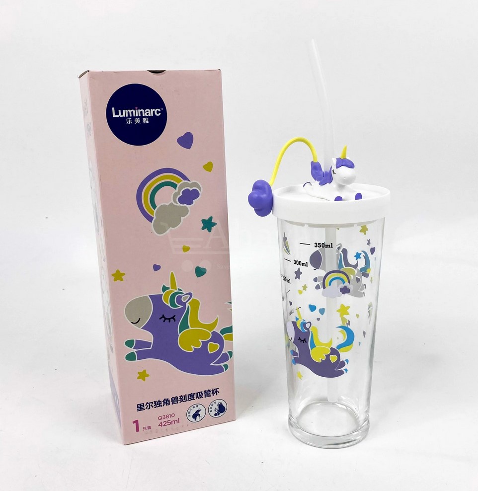 Mô tả Ly Thủy Tinh Đổi Màu Có Nắp Luminarc Lille Scale 425ml | Phân Phối Chính Hãng - 8