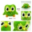 Kỷ niệm 10 năm Trẻ em Búp bê trẻ em Đồ chơi sang trọng Cú xanh