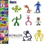 Không độc hại Pvc Roblox Nhân vật 8 chiếc Rainbow Friends Bộ đồ chơi dành cho trẻ em Quà tặng