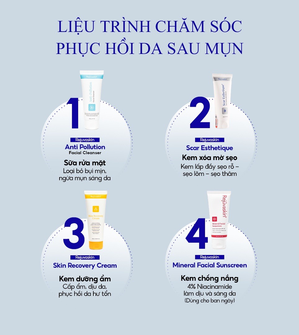 Mô tả Kem làm mờ sẹo thâm, lấp đầy sẹo rỗ, lõm Scar Esthetique REJUVASKIN 30ml - 6