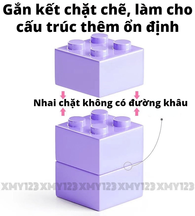 🔥Khối xây dựng Đồ chơi lắp ráp nhân vật hoạt hình lớn gửi mô hình búa lắp ráp đồ chơi giáo dục Đồ Chơi Lắp Ráp Hình Chú Gấu Violent Bears Nhỏ Dễ Thương Cho Bé Trai Và Gái
