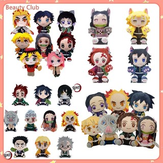 Thú Nhồi Bông Hình Nhân Vật Anime Demon Slayer Agatsuma Zenitsu Giyuu Tanjiro Nezuko Inosuke 20cm