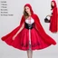 Váy Halloween nữ quyến rũ màu đỏ hoàn hảo cho phù thủy và chủ đề phù thủy Gothic