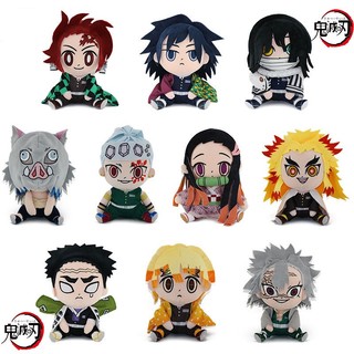 Thú Nhồi Bông Hình Nhân Vật Anime Demon Slayer Agatsuma Zenitsu Giyuu Tanjiro Nezuko Inosuke 20cm