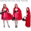 Váy Halloween nữ quyến rũ màu đỏ hoàn hảo cho phù thủy và chủ đề phù thủy Gothic