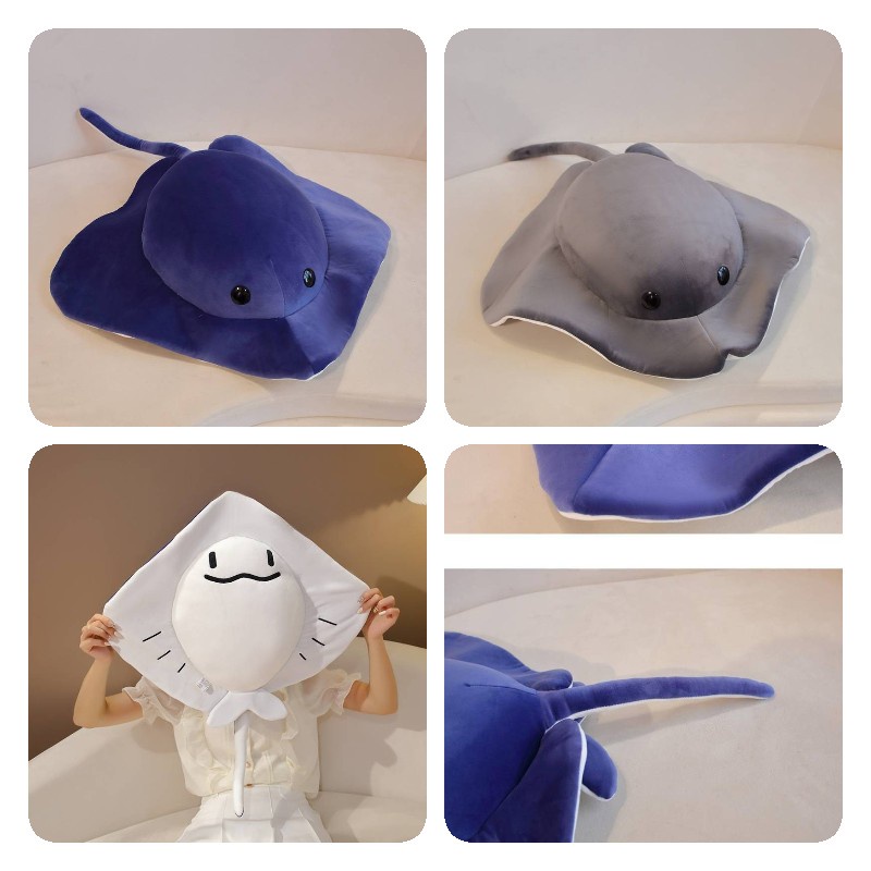 Búp bê đồ chơi sang trọng Pop Bear Ocean Series Fish Stingray với tùy chọn kích thước 52cm / 62cm