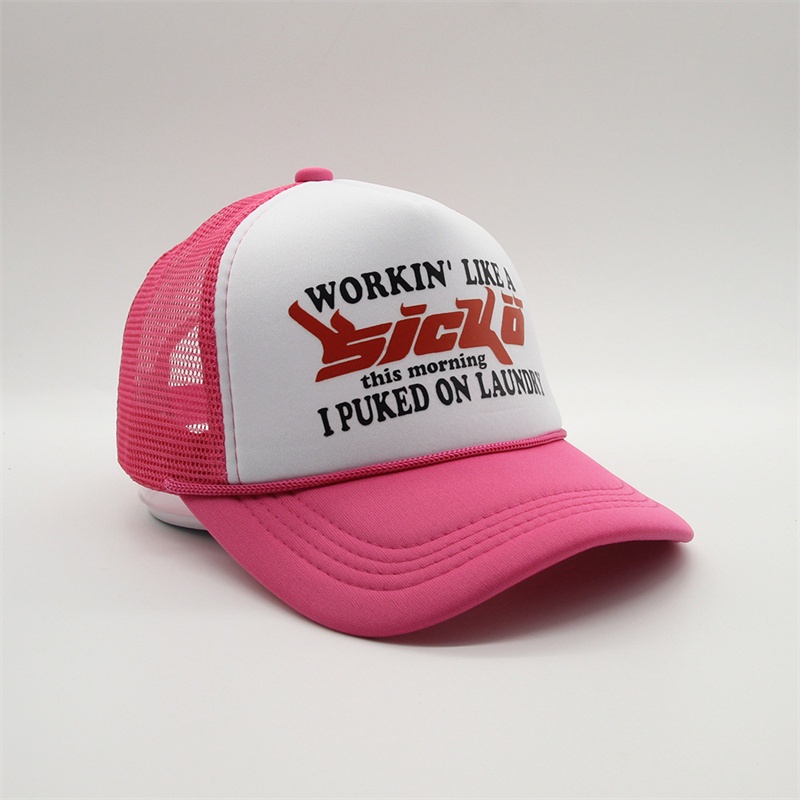 Mũ Lưỡi Trai In Chữ Ian Connor Sicko Trucker Thời Trang Đường Phố Cho Nam Và Nữ