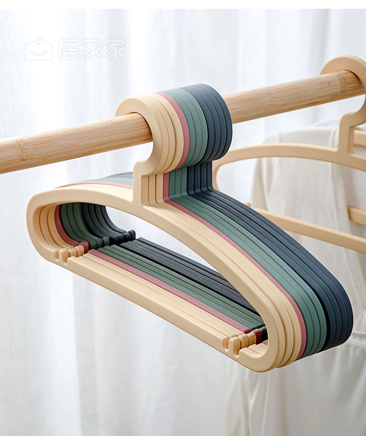 Mô tả Set 5 Móc Nhựa Treo Quần Áo Chống Trượt Tiện Lợi móc quần áo giá treo quần áo cây treo quần áo - 2