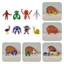 Rainbow Garden Banban Pvc Nhân vật sưu tập dễ thương và đầy màu sắc cho vườn ươm và gia đình