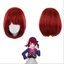 Manchen Ngắn Tổng Hợp Da Đầu Top Cosplay Tóc Giả Cho Ngựa Kanai Trang Phục