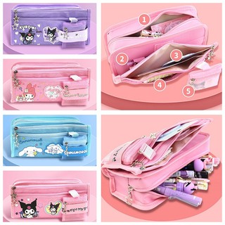 Túi Đựng Bút Đa Năng Hình Melody Cinnamoroll Xinh Xắn