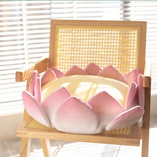 Gối Bông Mềm Mại Hình Hoa Sen Màu Hồng Đáng Yêu