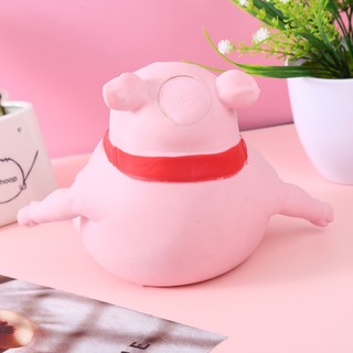 ✨Thư viện✨ Đồ Chơi Mềm Dẻo Giảm Stress Hình Chú Heo Hồng Xinh Xắn