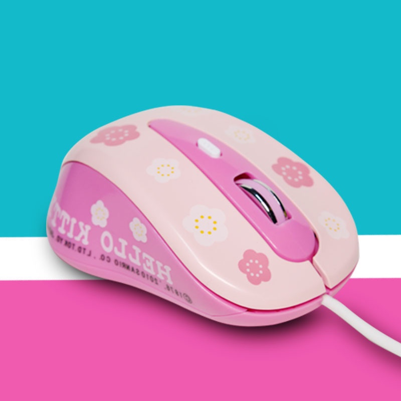 Chuột Quang Máy Tính Có Dây 1600DPI Hello Kitty | Shopee Việt Nam