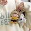 Móc khóa sang trọng Charlie Brown và Snoopy có mũ đội đầu