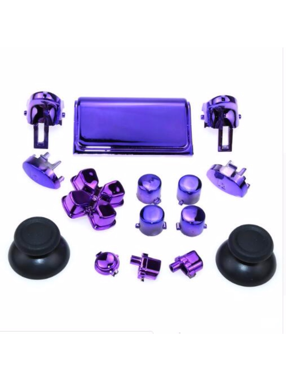 1 Bộ Nút Bấm Điều Khiển Chơi Game 7 Màu Chrome D-pad R1 L1 R2 L2 ABXY ...