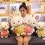 Đồ chơi sang trọng bằng vải mềm mại và thoải mái cho lợn và thỏ