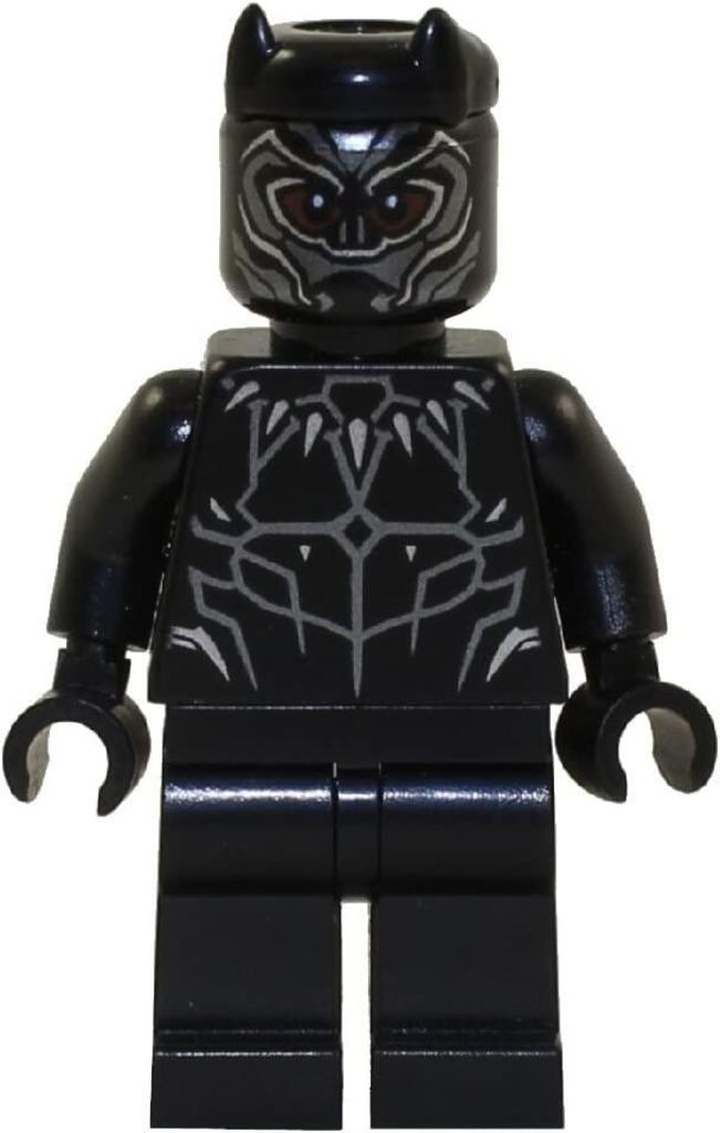 LEGO Marvel Super Heroes Black Panther Minifigure - Black Panther ...