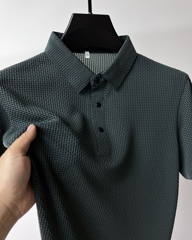 Áo Polo Nam Lụa Băng Ice Silk XC2522 màu tím
