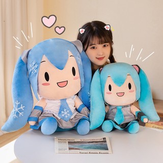 Búp Bê Nhồi Bông Hình Hatsune Miku Dễ Thương