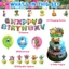 My Hát Quái Vật Sinh Nhật Bộ Bóng Bay Cờ Bánh Toppers Và Hơn Thế nữa