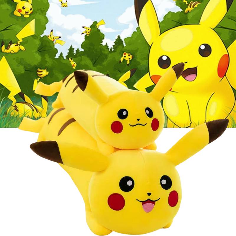 Gối Ôm Dài Hình Pikachu Dễ Thương