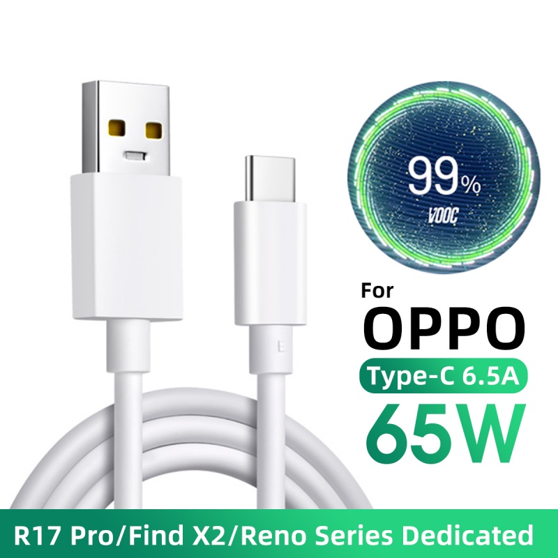 Mô tả Cáp Sạc Nhanh HdoorLink 6.5A Type-C 65W Hỗ Trợ Sạc Nhanh VOOC Cho OPPO - 1