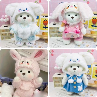 Gấu Teddy Nhồi Bông Handmade Kích Thước 30cm