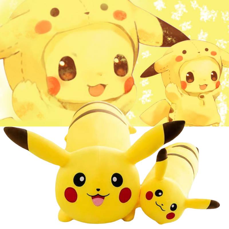 Gối Ôm Dài Hình Pikachu Dễ Thương
