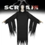 Sợi Polyester Đen Scream Vi Cape Cho Cosplay Và Ngôi Nhà Ma Ám