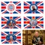 Cờ đăng quang Wufudtp Charles Iii thanh lịch cho các lễ hội