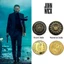 Tuyệt đẹp John Wick Continental Hotel Đồng xu vàng A Mustave cho bất kỳ bộ sưu tập kỷ vật phim nào