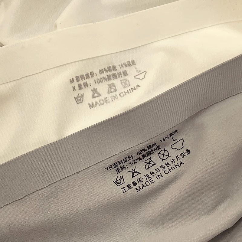 5 màu sắc mùa hè băng lụa đồ lót liền mạch nữ, đũng cotton, giữa eo, thoải mái, đơn giản, cho cô gái trẻ