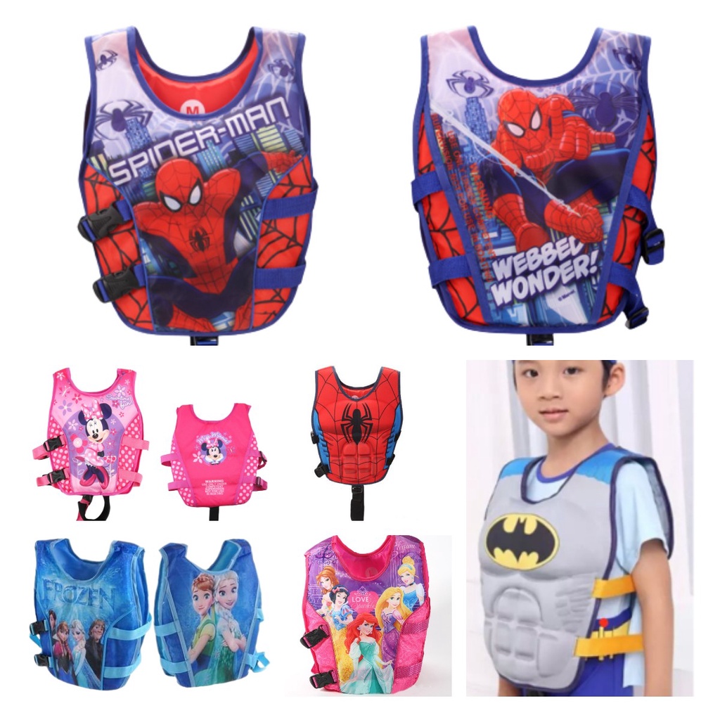 Chủ đề hoạt hình Áo phao cơ bắp cho trẻ em Đệm Polyester mềm và xốp