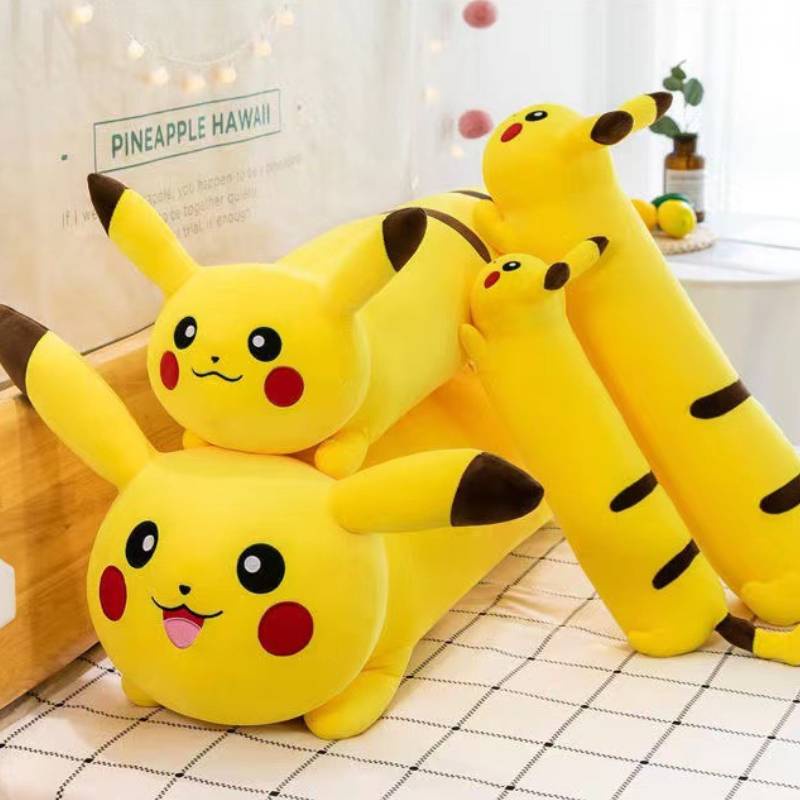 Gối Ôm Dài Hình Pikachu Dễ Thương